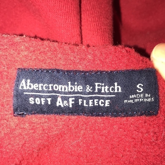 Abercrombie & Fitch Size Small Fleece Pullover Hoodie - Picture 4 of 5
